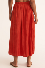Nicoline Crinkle Midi Skirt