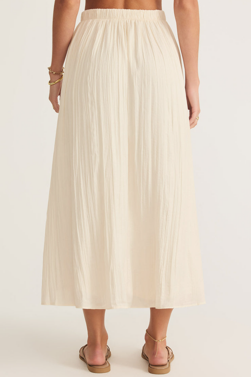 Nicoline Crinkle Midi Skirt