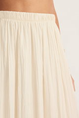 Nicoline Crinkle Midi Skirt
