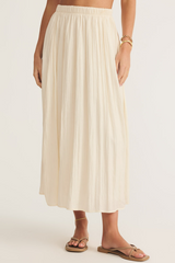 Nicoline Crinkle Midi Skirt