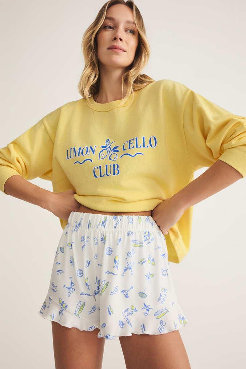 Light Gray Limoncello Sweatshirt Sweatshirt