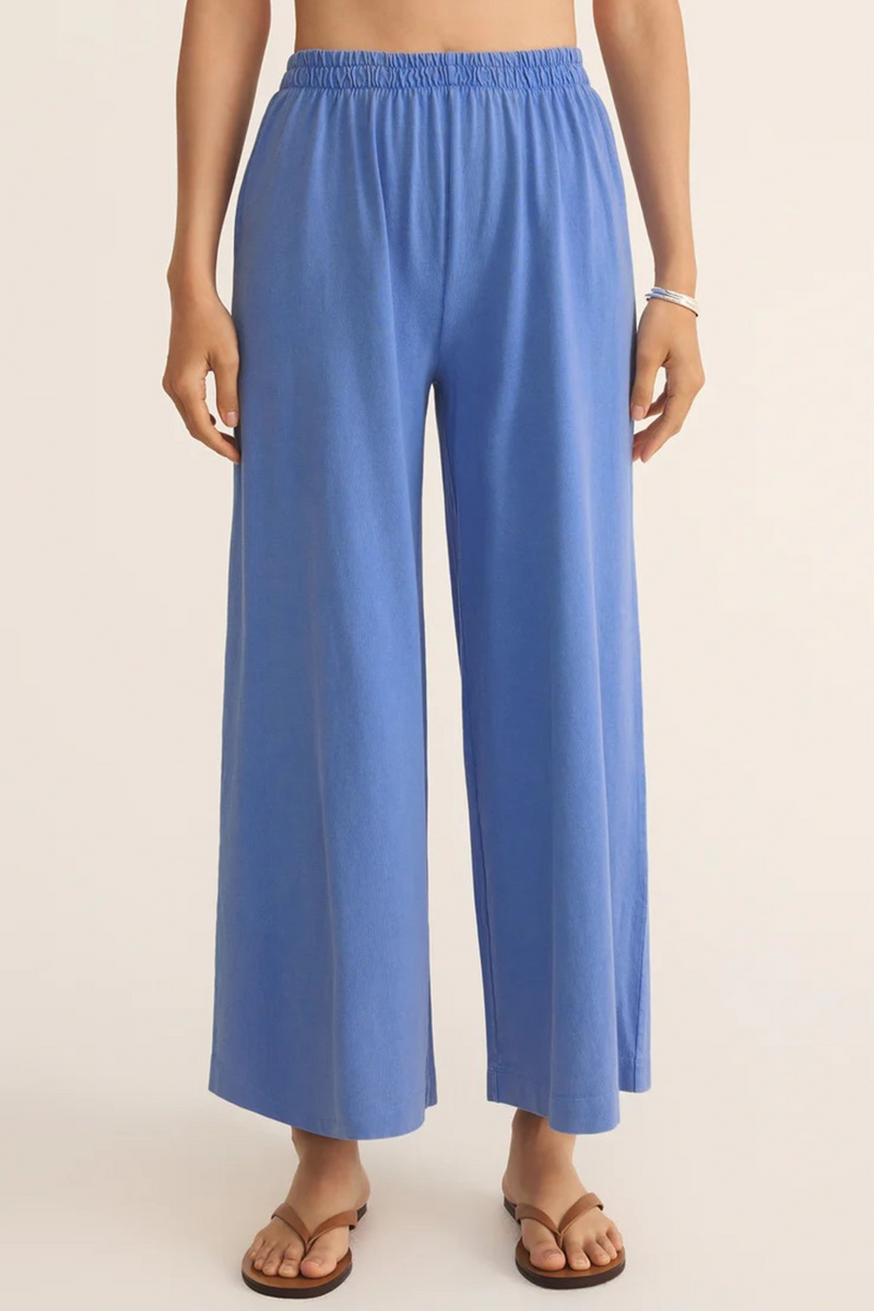 Antique White Scout Jersey Flare Pant Pant