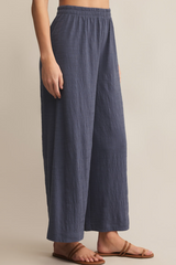 Gray Scout Textured Slub Pant Pant