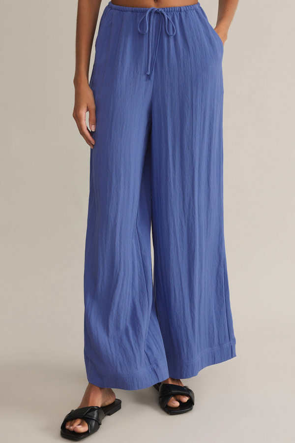 Dark Slate Blue Soleil Pant Pant