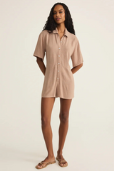 Antique White Marcell Romper Romper