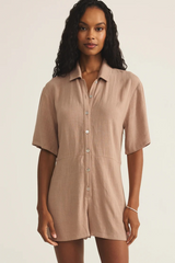 Light Gray Marcell Romper Romper