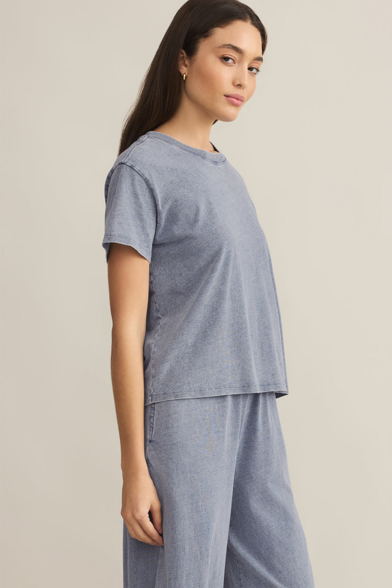 Gray Go To Denim Tee Tee