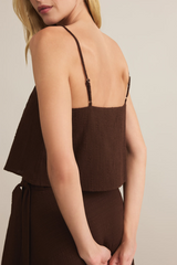 Black Sabel Textured Tank Tank