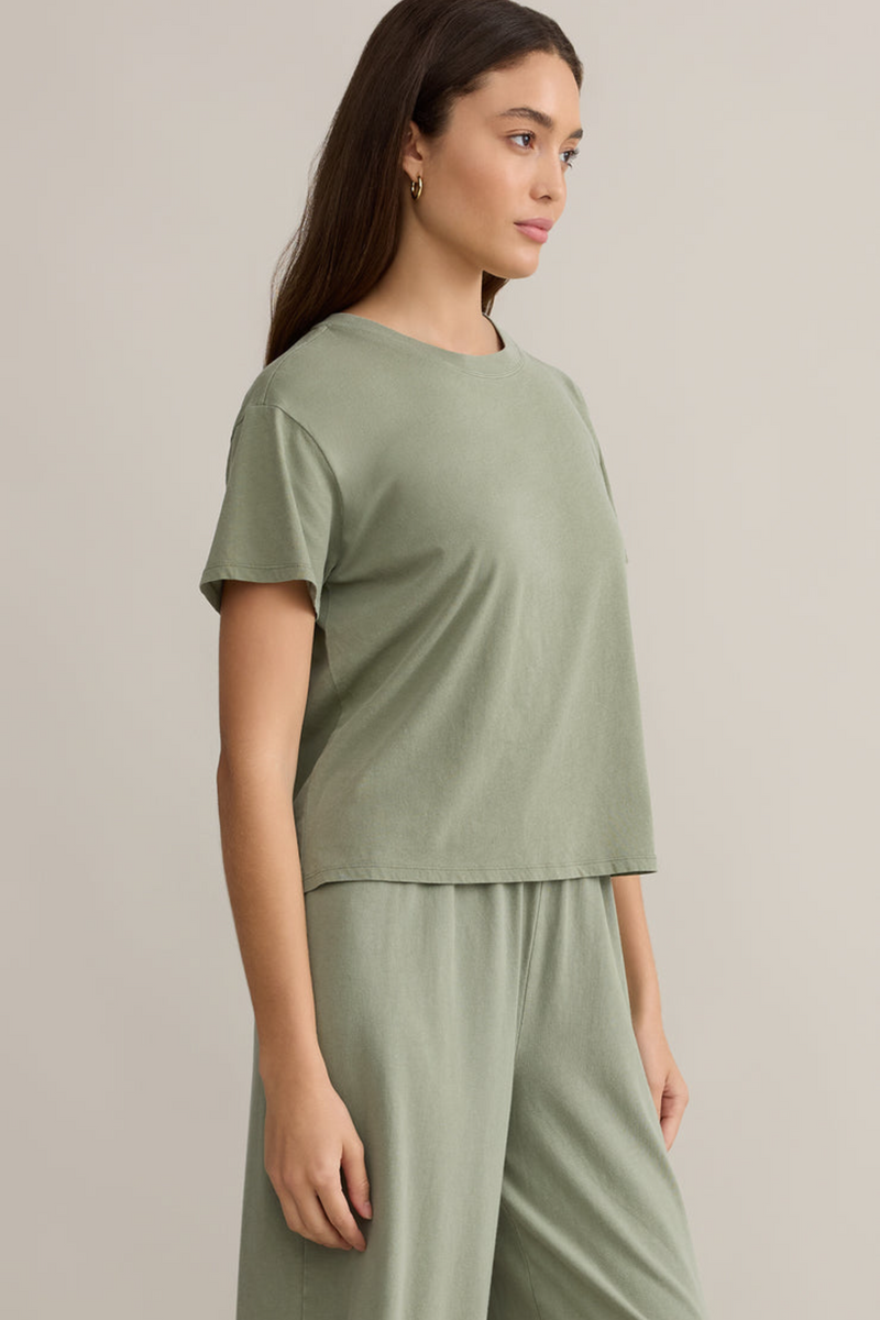 Gray Go To Washed Tee Tee