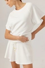 Light Gray Zelie Pullover Top