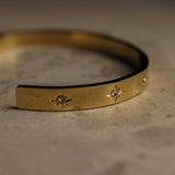 Dim Gray Zuzanna Gold Star Cuff Bracelet Bracelet