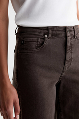Black Saige Wide Leg Crop | Sulfur Burnt Umber Jeans