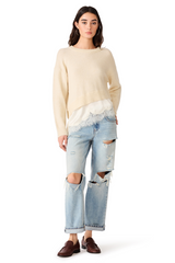 White Smoke Aries Sweater Sweater