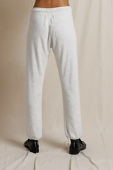 Gray Brynn Mohair Pull On Sweatpants Lounge Pants