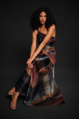 Daniela | One Shoulder Sleeveless Gown