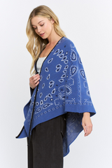 Lavender Bandana Baby Kimono Cardigan Cardigan