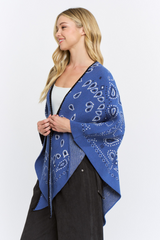 Lavender Bandana Baby Kimono Cardigan Cardigan