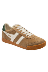 Elan Sneaker | Brown Sugar/Off White/Evergreen