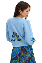 White Smoke Piper Cardigan Cardigan