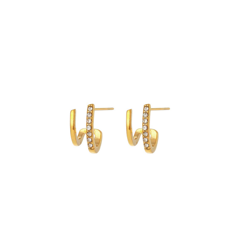 Tan Hjane Earrings earrings