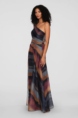 Daniela | One Shoulder Sleeveless Gown
