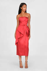 Dorothea | Draped Bow Dress