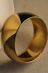 Sienna Justina Gold Dome Bangle Bracelet Bracelet