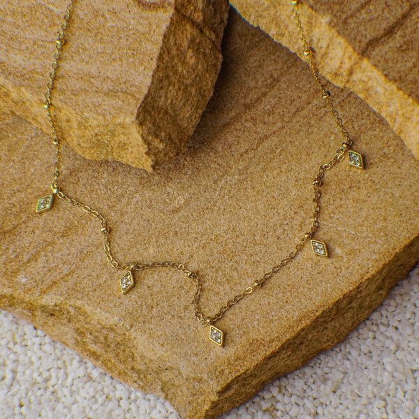 Sienna Elandra Diamond Drop Necklace Necklace