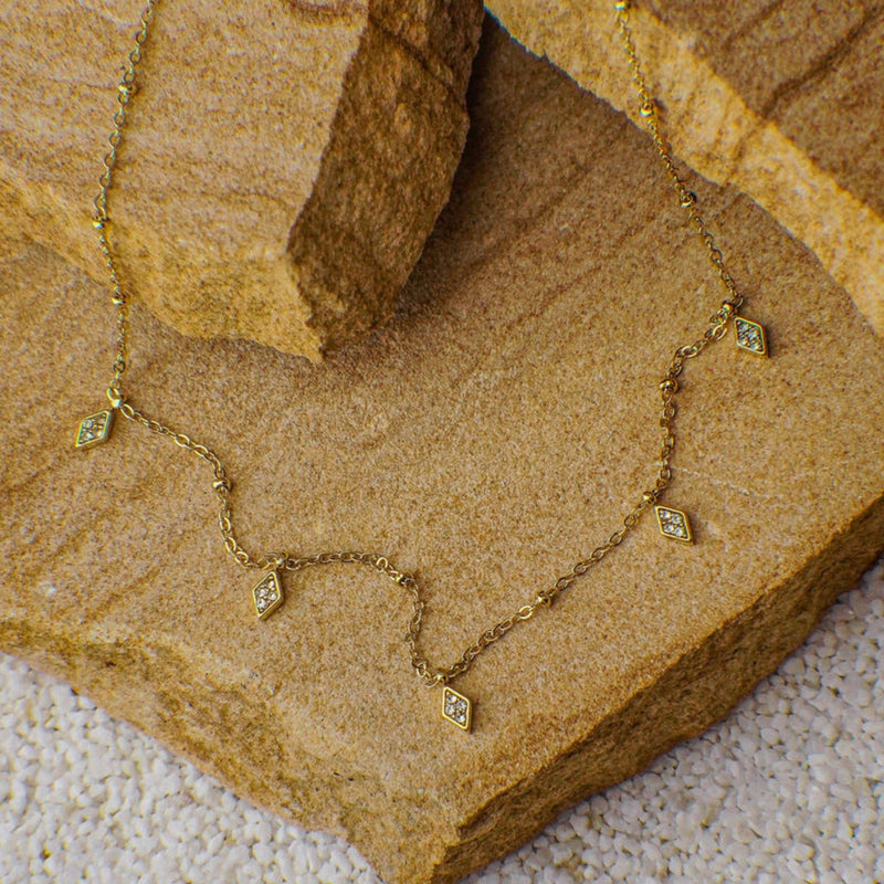 Sienna Elandra Diamond Drop Necklace Necklace