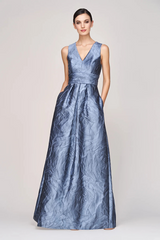 Mariah | Jacquard Gown
