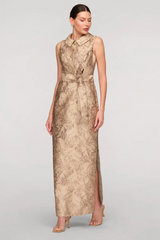 Myrtle | Column Gown