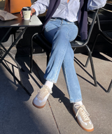 Dark Slate Gray Notice Sneaker | Ivory Multi Sneaker