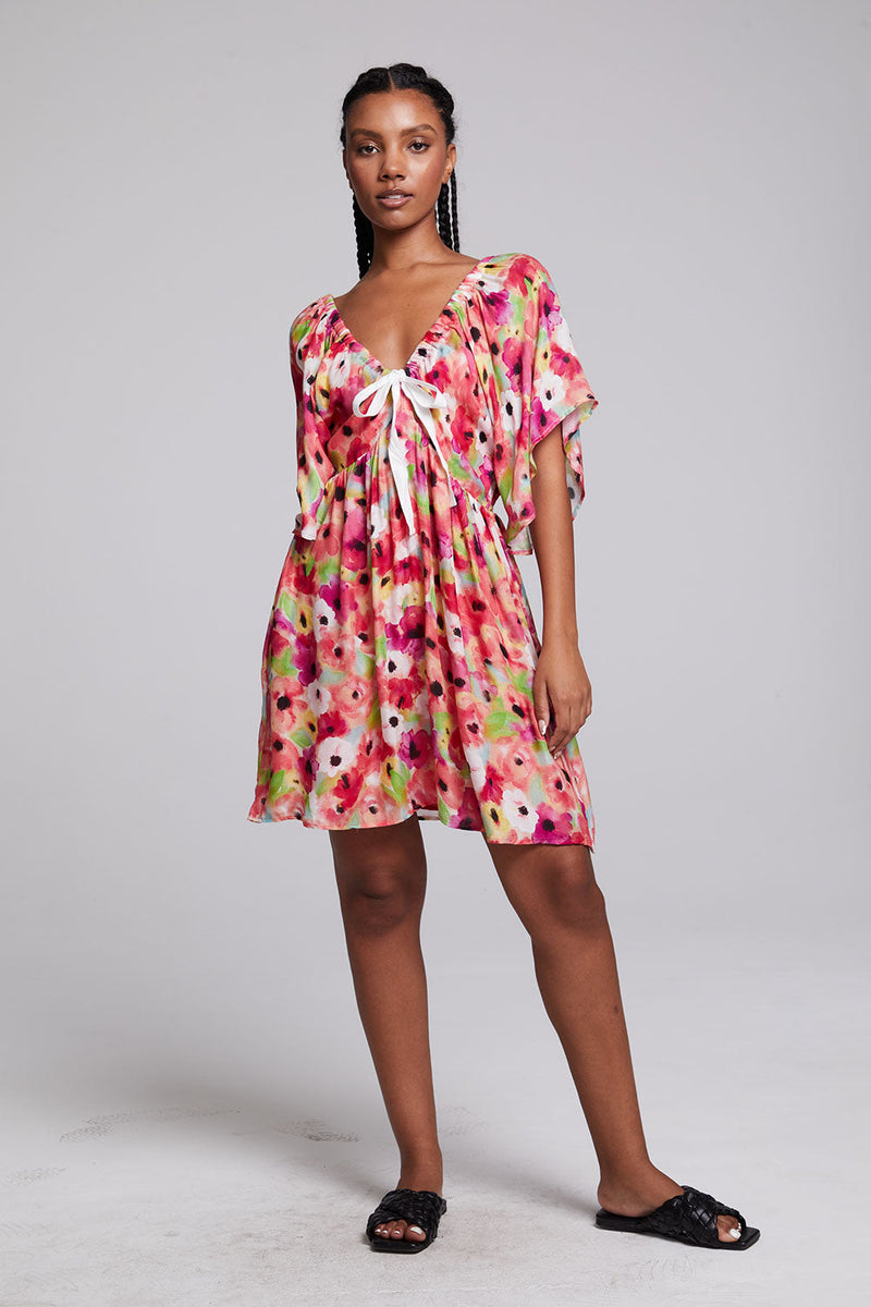 Gray Adele Mini Dress Dress