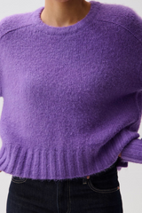 Dark Slate Blue Adina Knit Sweater Sweater