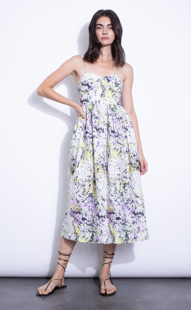 Lavender Allegra Midi Dress Dresses