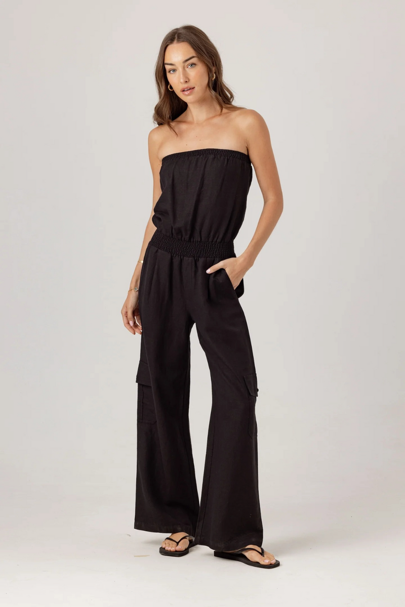 Light Gray Amia Jumpsuit Jumpsuit