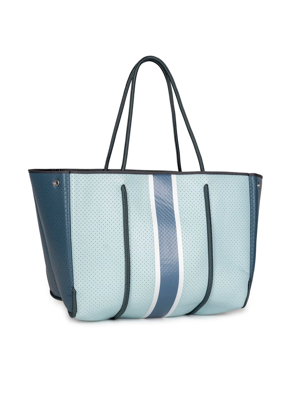 Light Gray Greyson Azure Neoprene Tote Handbags