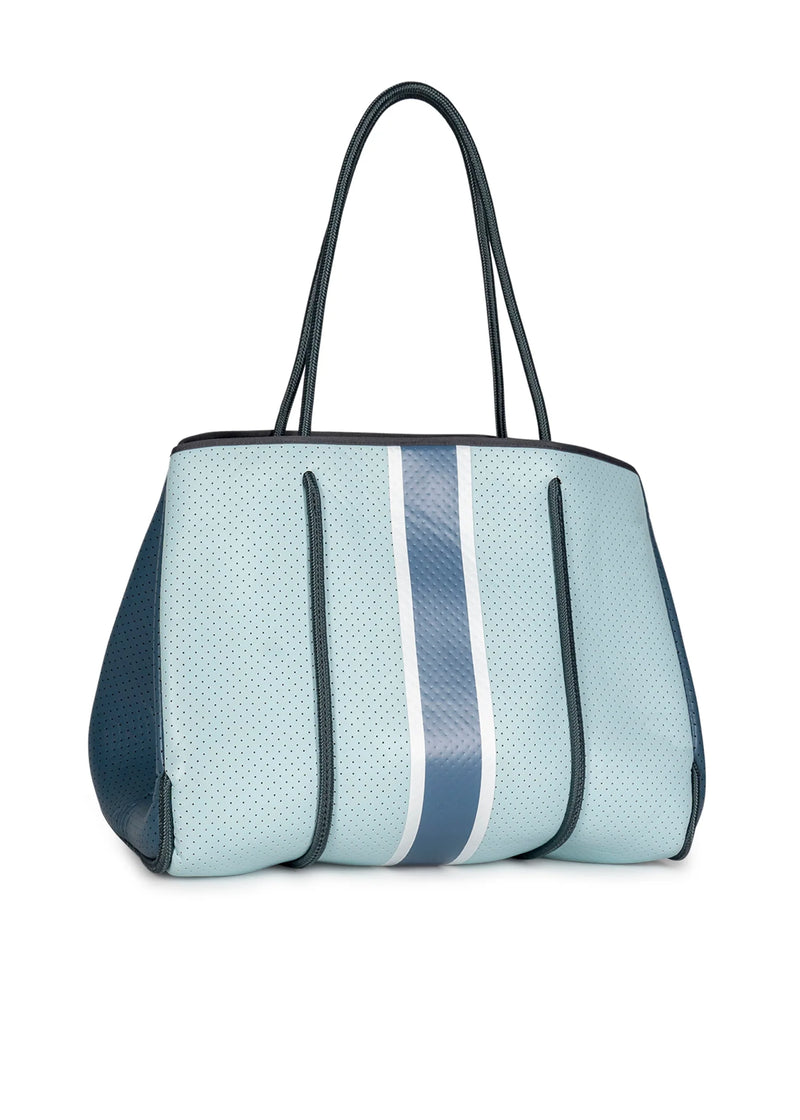 Light Gray Greyson Azure Neoprene Tote Handbags
