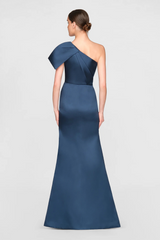 Cathy | One Shoulder Bow Dress