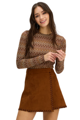 White Smoke Noelle Top Top