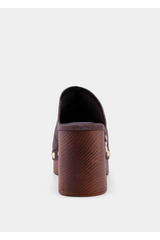 Lavender Geneva Clog | Brown Suede Clogs