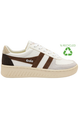 Grandslam Trident Sneakers | White/Otter/Wheat