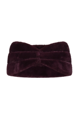Black Sierra Faux Mink Shawl Shawl