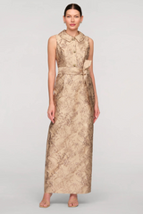 Myrtle | Column Gown