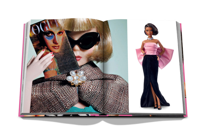 Dark Gray Barbie Book
