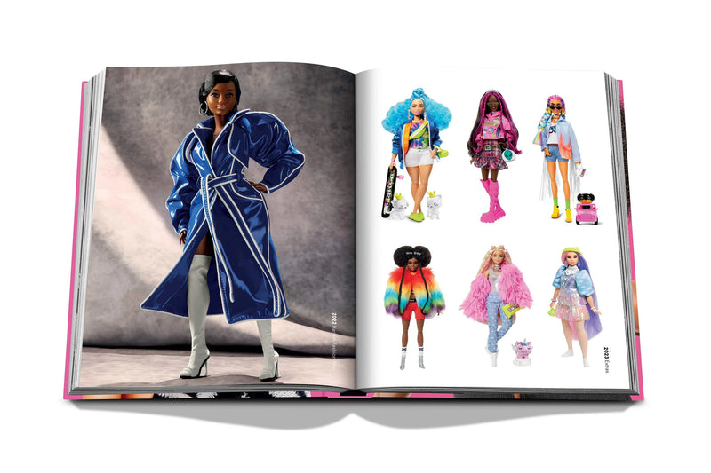 Dark Gray Barbie Book