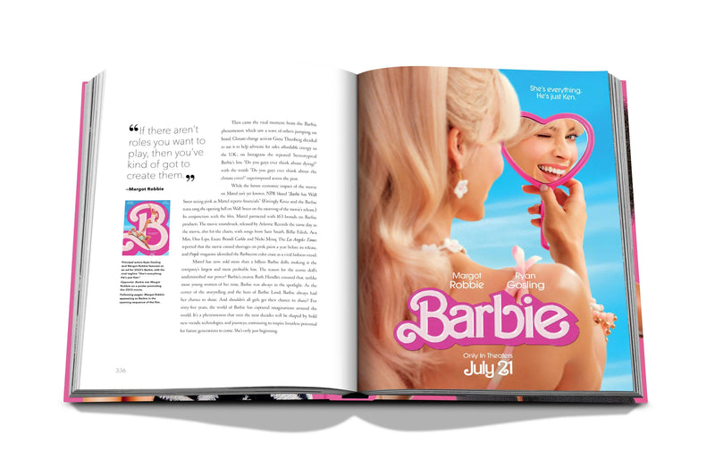 Rosy Brown Barbie Book