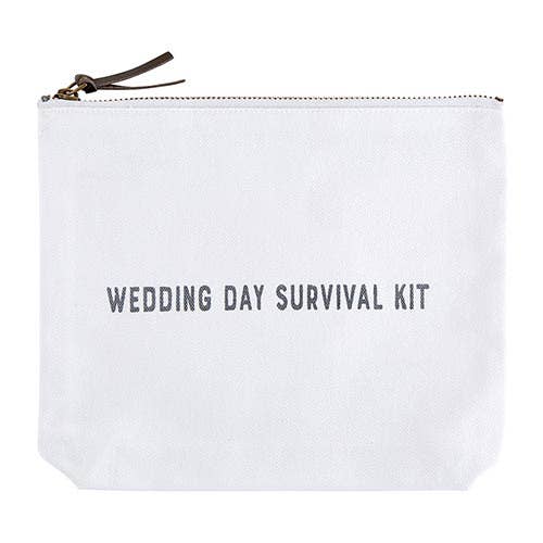Lavender Wedding Day Survival Kit Pouch