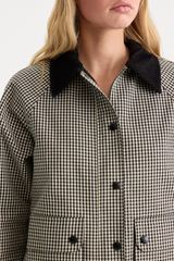 Slate Gray The Heritage Jacket in Black Check Jacket