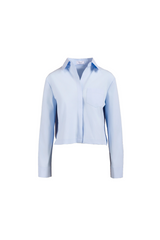 White Smoke Tutor Girl Button Up Shirt Shirt